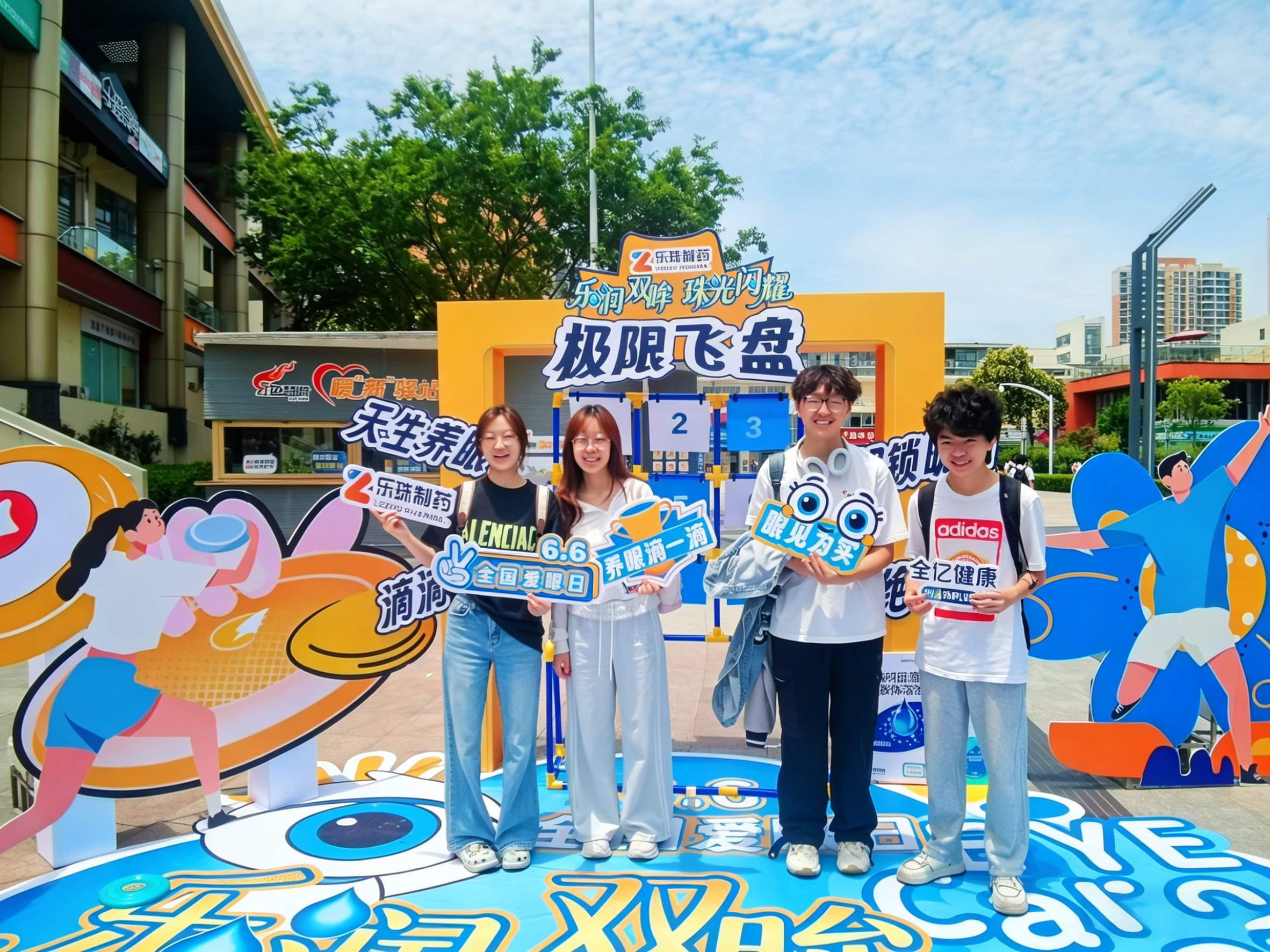 爱眼月公益行｜乐珠制药携手全亿健康开展“乐润双眸 珠光闪耀”爱眼公益活动